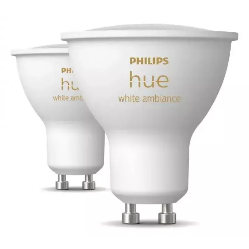 Philips Hue White ambience GU10 – έξυπνο spot – (συσκευασία 2 τεμ.)
