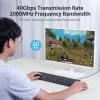 Vention Cat.8 SFTP καλώδιο δικτύου 0,5 m μαύρο RJ-45 επιχρυσωμένο