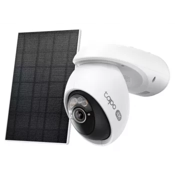 Κάμερα παρακολούθησης IP TP‑Link Tapo C660 KIT — 8 MP 3840×2160, φακός 4 mm, 20 fps, WLAN & Ethernet, για εξωτερικό χώρο IP65, υπέρυθρη νυχτερινή όραση 12 m