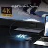 Hub USB Type-C TP-Link UH7021C — HDMI, USB 3.2 Gen1, USB 2.0, SD/microSD, 5000 Mbit/s, αλουμίνιο μαύρο