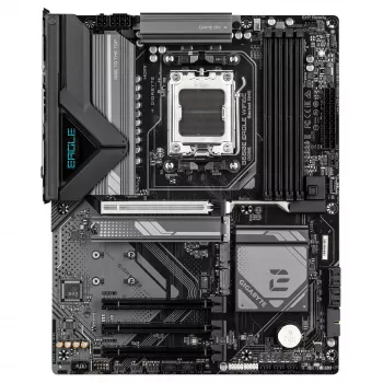 GIGABYTE B650E EAGLE WIFI6E Μητρική κάρτα - AMD Ryzen 9000 Series CPUs, 8+2+2 φάσεις VRM, έως 8200MHz DDR5 (OC), 1xPCIe 5.0 + 2xPCIe 4.0 M.2, 2.5GbE LAN, WIFI 6E, USB 3.2 Gen 2