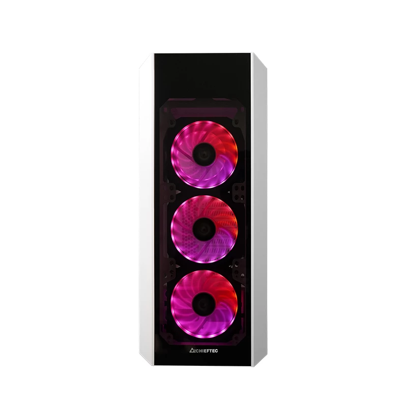 Chieftec GL-03W-OP κουτί υπολογιστή Midi Tower λευκό