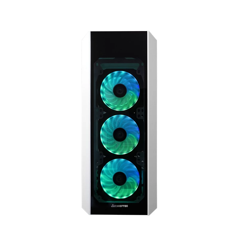 Chieftec GL-03W-OP κουτί υπολογιστή Midi Tower λευκό