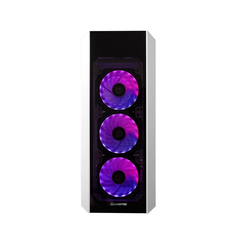 Chieftec GL-03W-OP κουτί υπολογιστή Midi Tower λευκό