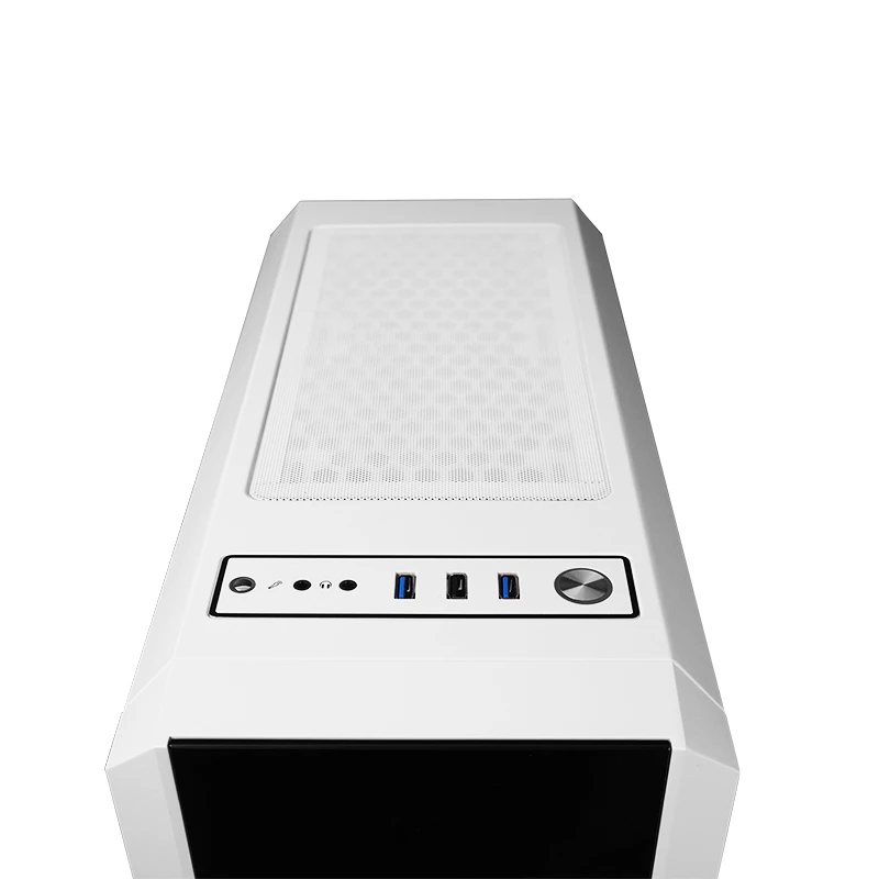 Chieftec GL-03W-OP κουτί υπολογιστή Midi Tower λευκό