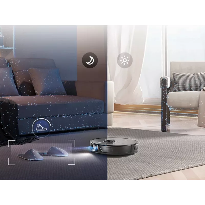 Roborock S8+ 0,35 L μαύρο