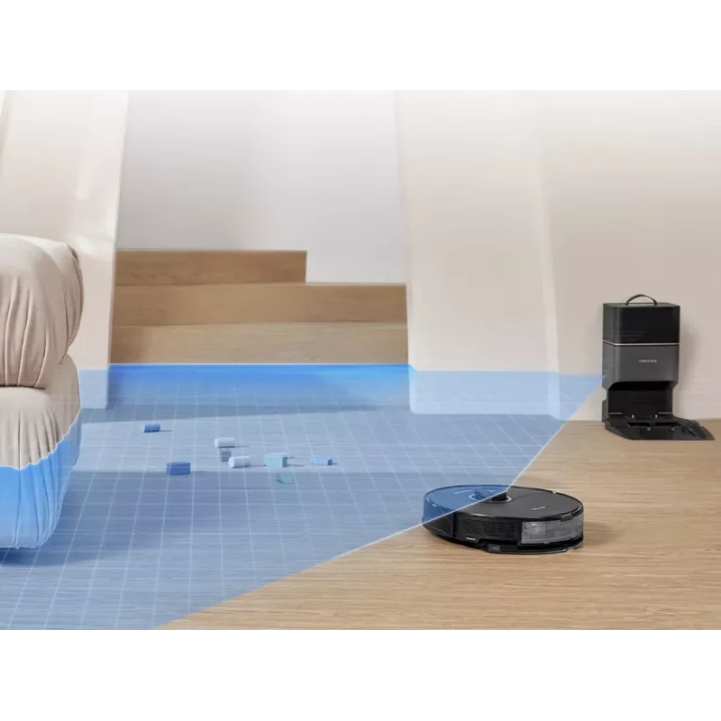 Roborock S8+ 0,35 L μαύρο