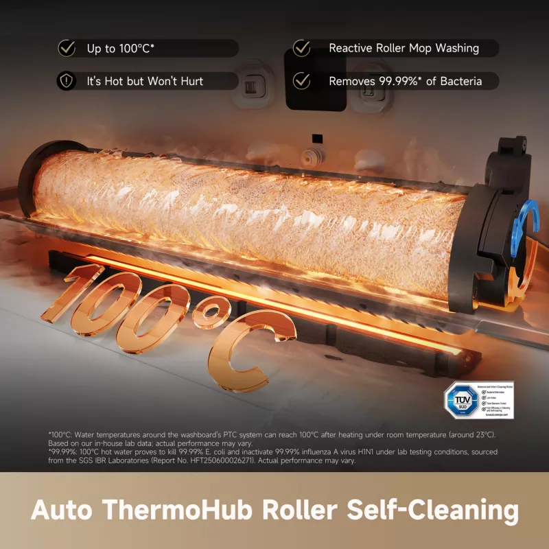 Ρομπότ σκούπα Dreame Aqua10 Ultra Roller Complete λευκό