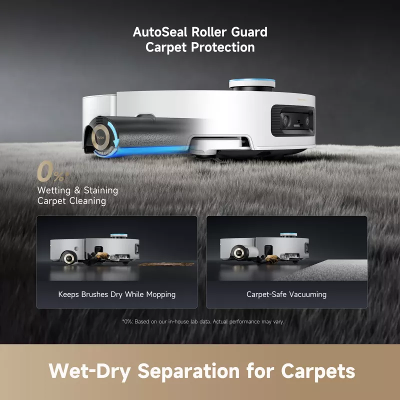 Ρομπότ σκούπα Dreame Aqua10 Ultra Roller Complete λευκό