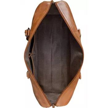 dbramante1928 Kastrup 2 Weekender Bag - Καφέ, Unisex, Τσάντα χειρός, Φερμουάρ, Μπροστινή τσέπη, Ινδία, Καφέ