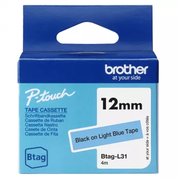 Μελανοταινία ετικετών Brother BTAG-L31 1,2 cm 4 m