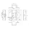Βάση οροφής Multibrackets M Universal Projector 200 με λεπτομερή ρύθμιση