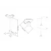 Multibrackets M Universal Βάση οροφής προβολέα 1600-3000 με λεπτομερή ρύθμιση