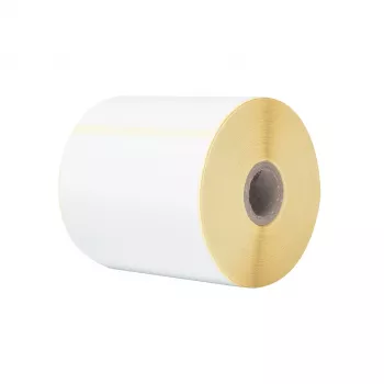 Brother BDE-1J152102-102 Ετικέτα εκτυπωτή Λευκό Αυτοκόλλητη ετικέτα εκτυπωτή