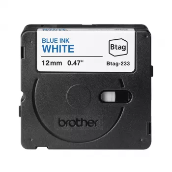 Brother BTAG-233 Μελανοταινία ετικετών Μπλε σε Λευκό