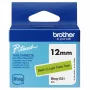 Brother BTAG-G31 Μελανοταινία ετικετών Μαύρο σε Πράσινο 1,2 cm 4 m