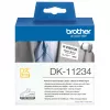 Brother DK-11234 Ετικέτα εκτυπωτή Λευκό αυτοκόλλητη ετικέτα εκτυπωτή