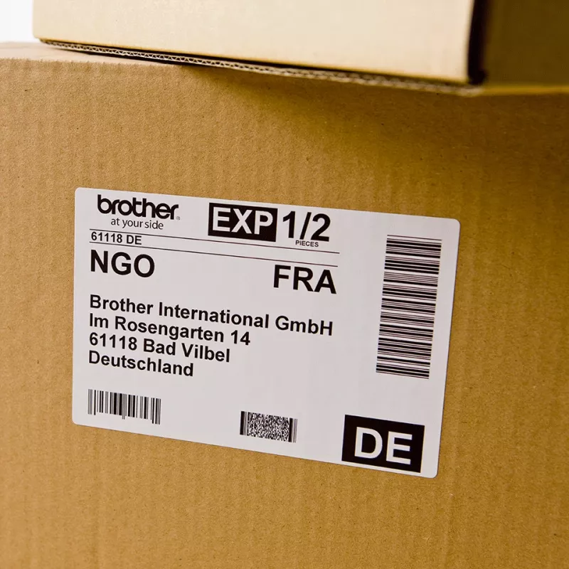Brother DK-11241 Ετικέτα εκτυπωτή Λευκό