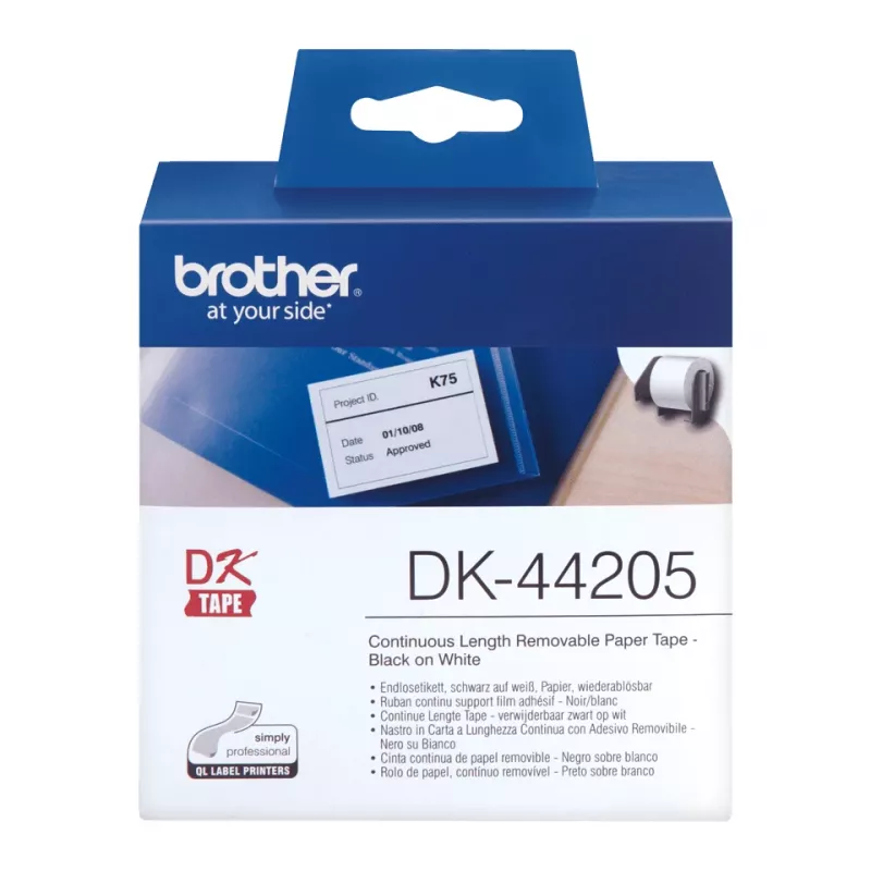 Αφαιρούμενη χάρτινη ταινία Brother DK44205