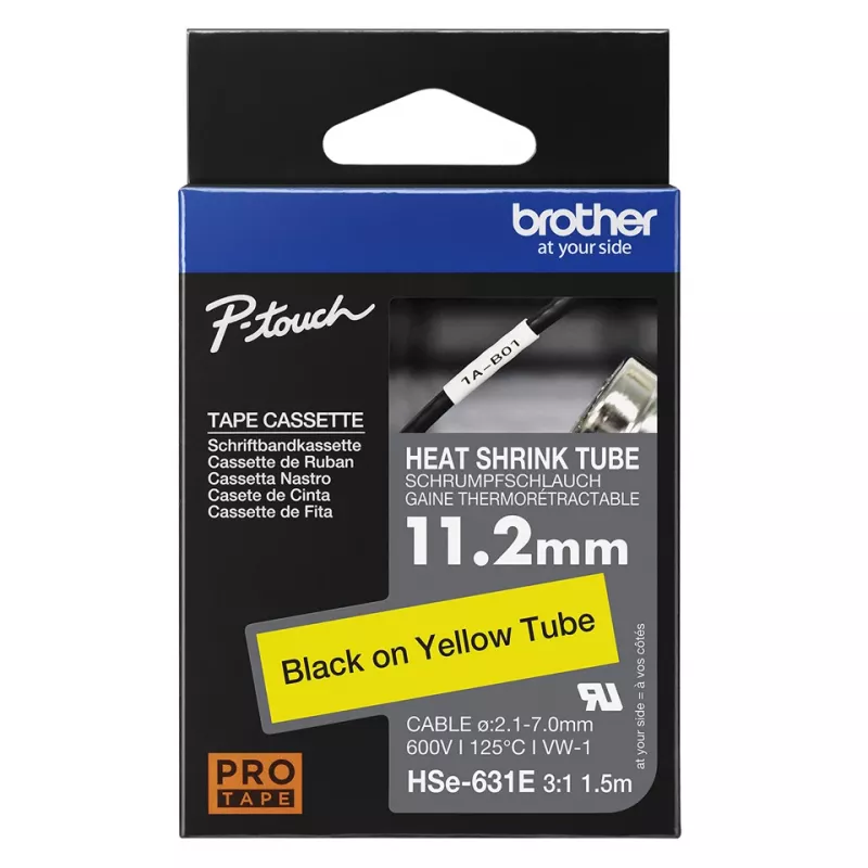 Brother HSE-631E Μελανοταινία ετικετών