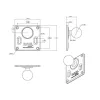 Πλάκα VESA με σφαίρα RAM Mounts RAM-2461U