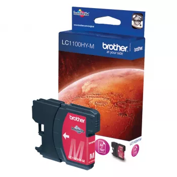 Brother LC1100HYM μελανοδοχείο 1 τεμ. Γνήσιο Υψηλής (XL) απόδοσης Magenta