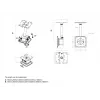 Multibrackets M βάση προβολέα Pro HD, 40 kg, λευκή