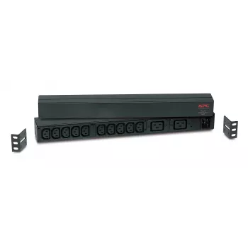APC RACK PDU BASIC 1 U 16A 230V Μονάδα διανομής ισχύος (PDU) 12 έξοδοι AC 0U/1U Μαύρη