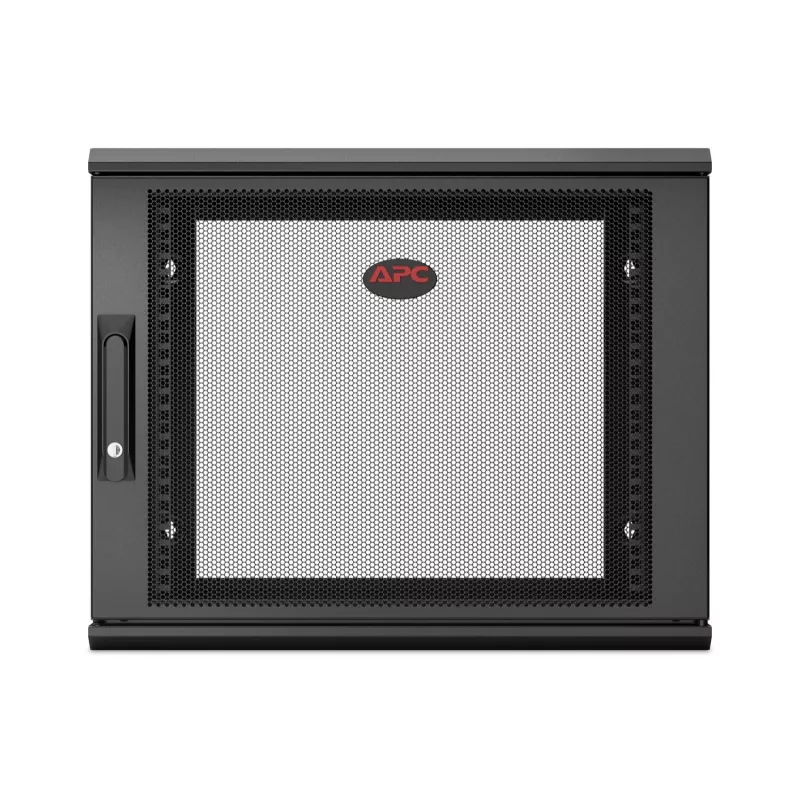 APC NetShelter WX AR109SH4 - 9U, rack patch panel 19 ιντσών, επίτοιχο, προσυναρμολογημένο, βάθος 400 mm
