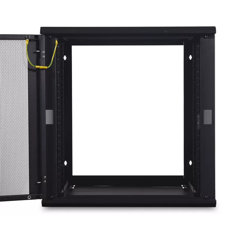 APC NetShelter WX AR112, 12U, επίτοιχο rack patch panel 19 ιντσών, μη συναρμολογημένο, βάθος 600 mm