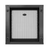 APC NetShelter WX AR112SH4 - 12U, rack patch panel 19 ιντσών, επίτοιχο, προσυναρμολογημένο, βάθος 400 mm