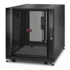 APC NetShelter SX, θήκη rack διακομιστή, 12U, μαύρο, 658H x 600B x 900T mm