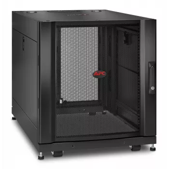 APC NetShelter SX, θήκη rack διακομιστή, 12U, μαύρο, 658H x 600B x 900T mm