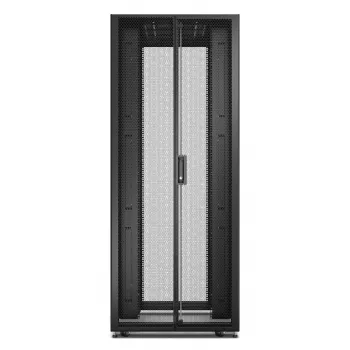 APC Easy Rack ER8202 ερμάριο rack 42U 19", οροφή, πλευρικά πάνελ, τροχοί, πόδια, 4 βραχίονες, χωρίς βάση, 1991Υ x 800Π x 1000Β mm, μαύρο