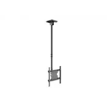 Multibrackets M Public Ceilingmount Medium Single βάση οροφής, 81,3–116,8 cm (32–46 ίντσες), μέγ. 70 kg, VESA από 100x100 έως 400x400, κλίση από -5 έως +15°, μαύρο