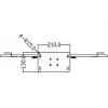 Βάση οθόνης Multibrackets M 180 Single μαύρο με βάση δαπέδου