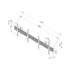 Multibrackets M Wallmount Pro MBW2U σταθερή μαύρο