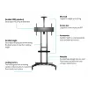 Multibrackets M Public Floorstand Basic 180 με ράφι & βάση κάμερας