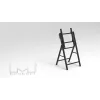 Multibrackets M Tilt and Roll Easel μαύρο μέγιστο βάρος 50 kg