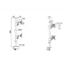 Desk Mount Multibrackets M VESA Officeline Dual Vertical μαύρο