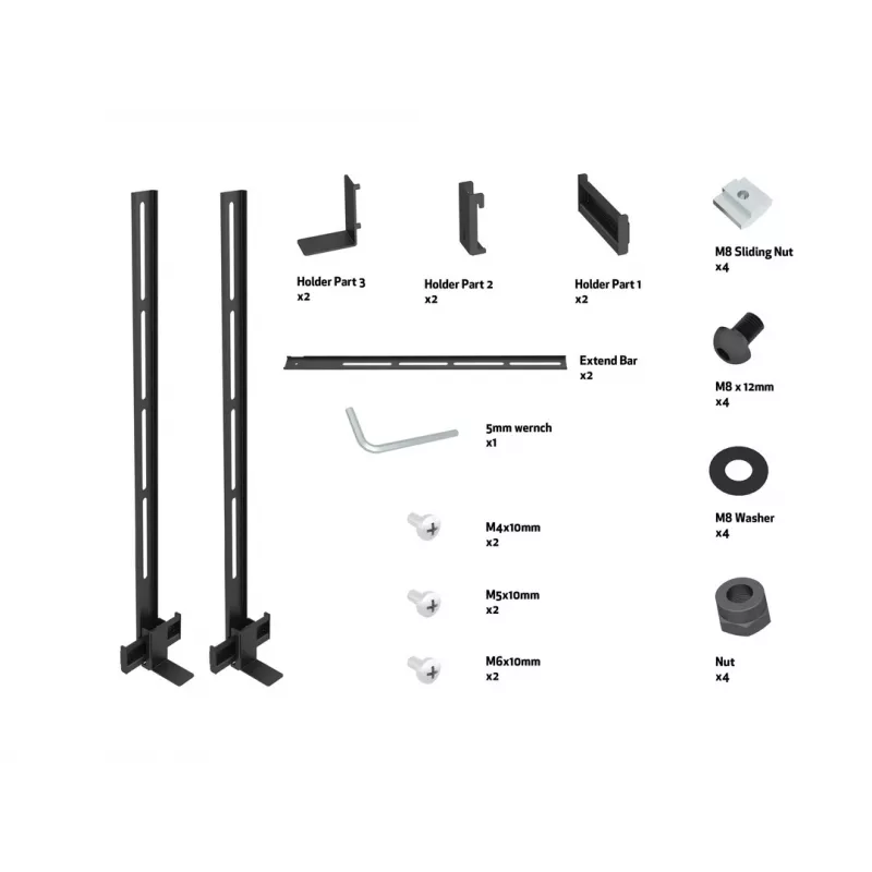 Βάση ηχόμπαρας Multibrackets M Pro Series μέγιστη αντοχή 5 kg