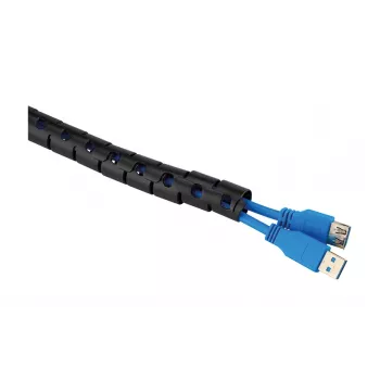 Περίβλημα καλωδίων Neomounts ADS06-141BL Ø20 mm μαύρο για διαχείριση καλωδίων