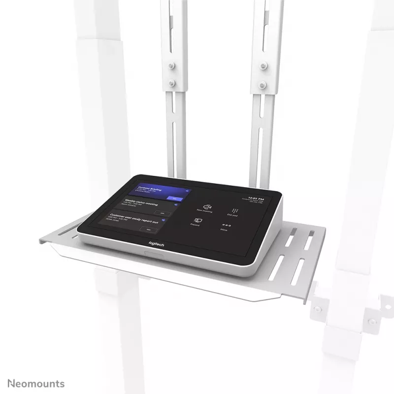 Neomounts AFL-875WH1 κιτ για videobar και πολυμέσα, ράφι κάμερας/AV, με προσαρμογέα Logitech Rally Bar (Mini), μέγ. 9 kg, ατσάλι, λευκό