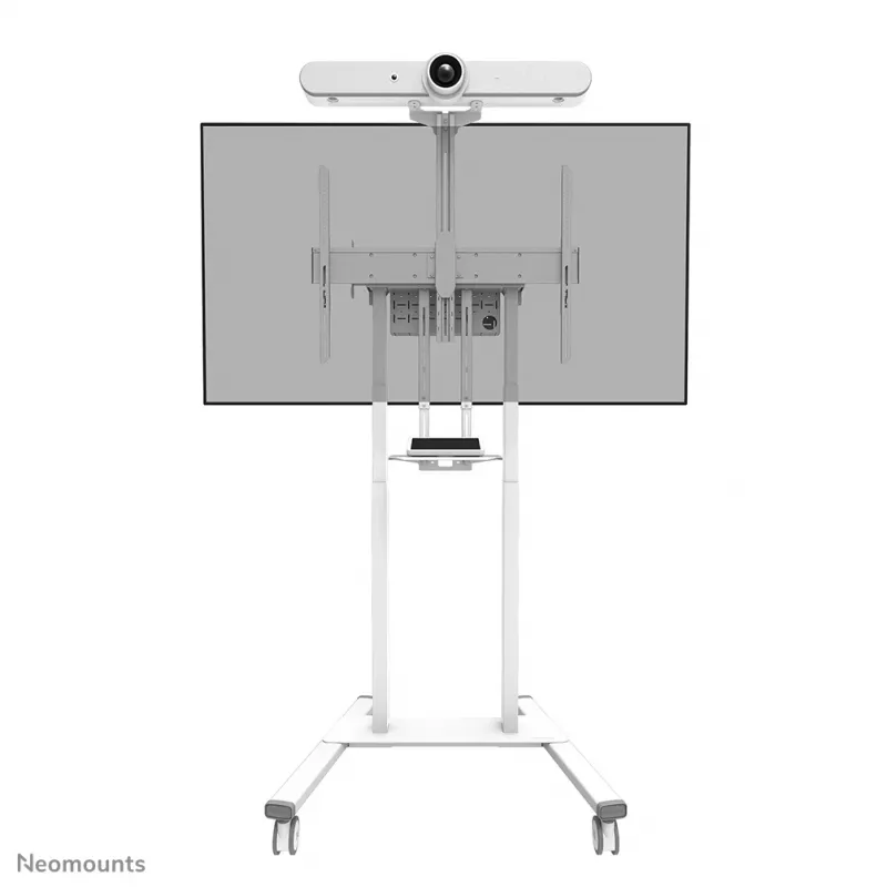 Neomounts AFL-875WH1 κιτ για videobar και πολυμέσα, ράφι κάμερας/AV, με προσαρμογέα Logitech Rally Bar (Mini), μέγ. 9 kg, ατσάλι, λευκό