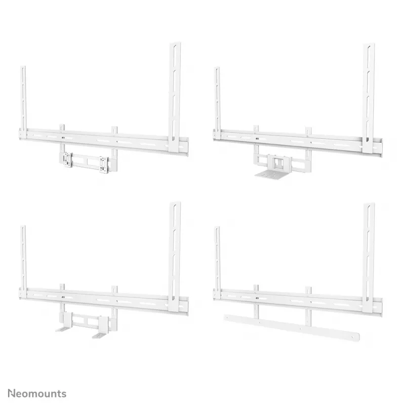 Neomounts AV2-500WH κιτ videobar 43-110 ίντσες - VESA - μέγ. 10 kg - καθολικό