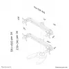 Neomounts FPMA-D700DD4 βάση οθόνης 19-30 ίντσες