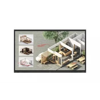 LG CreateBoard Standard διαδραστικός πίνακας 2,18 m (86 inch) 3840 x 2160 pixel οθόνη αφής μαύρο