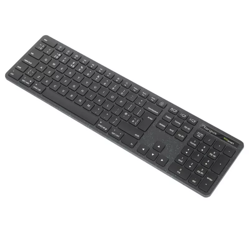 Targus EcoSmart AKB873NO Πληκτρολόγιο Universal RF Wireless + Bluetooth QWERTY Nordic μαύρο