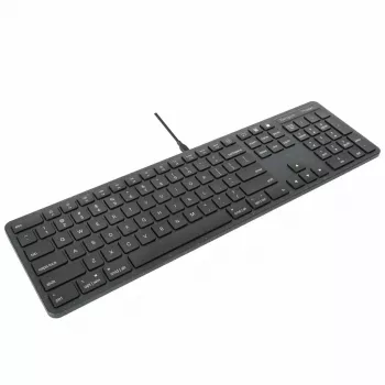 Targus EcoSmart AKB874NO ενσύρματο πληκτρολόγιο πλήρους μεγέθους, USB, QWERTY σκανδιναβικό, αντιμικροβιακό, μαύρο