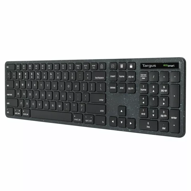 Targus EcoSmart AKB874NO ενσύρματο πληκτρολόγιο πλήρους μεγέθους, USB, QWERTY σκανδιναβικό, αντιμικροβιακό, μαύρο